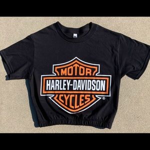 Harley Davidson crop top